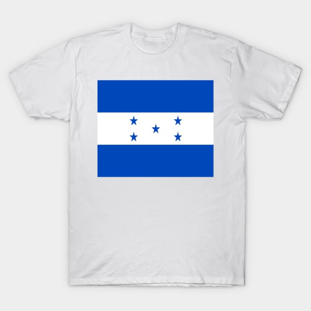 Honduras flag T-Shirt by flag for all